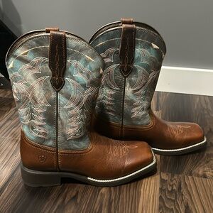 Women’s Ariat Delilah Western Boot In Spiced Cider Size 9.5